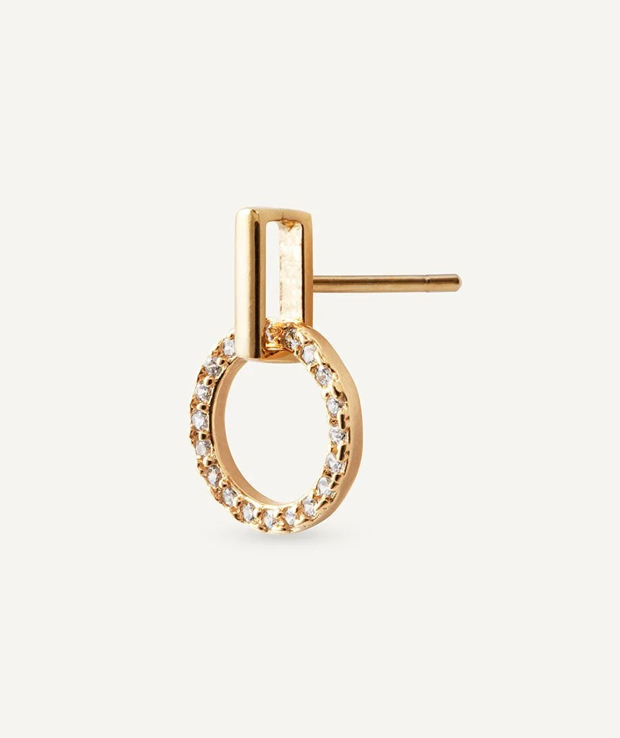 Pendientes Allegretta con circonitas - Image 4